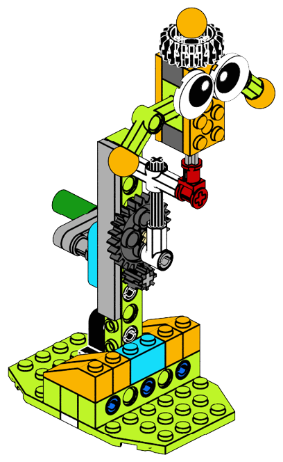 Manual Rocking Yl Man 4 | Robot Master Premium STEM Kit | Makerzoid