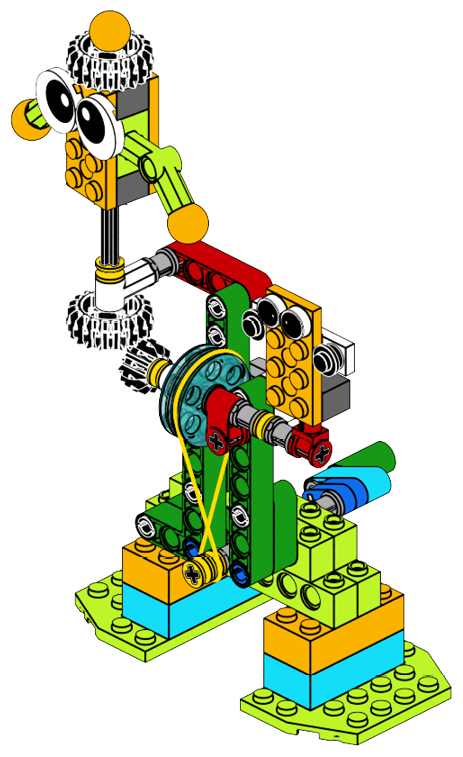 Manual Rotating Yl Man 2 | Robot Master Premium STEM Kit | Makerzoid
