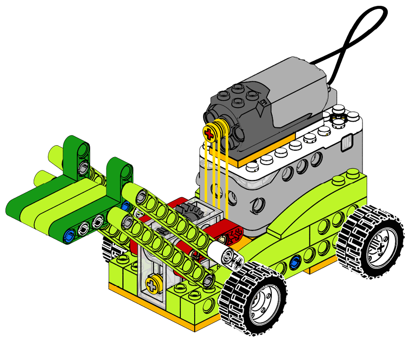 Excavator (Belt Drive) | STEM-набір Robot Master Premium | Makerzoid