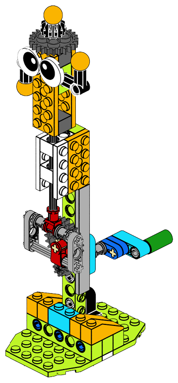 Manual Jumping Yl Man 1 | Robot Master Standard STEM Kit | Makerzoid