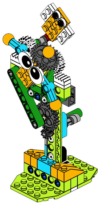 Manual Rocking Yl Man 6 | Robot Master Standard STEM Kit | Makerzoid