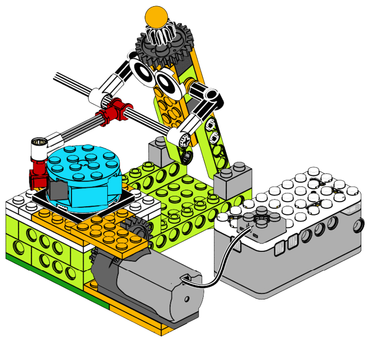 Electric Buhr Mill | Robot Master Standard STEM Kit | Makerzoid