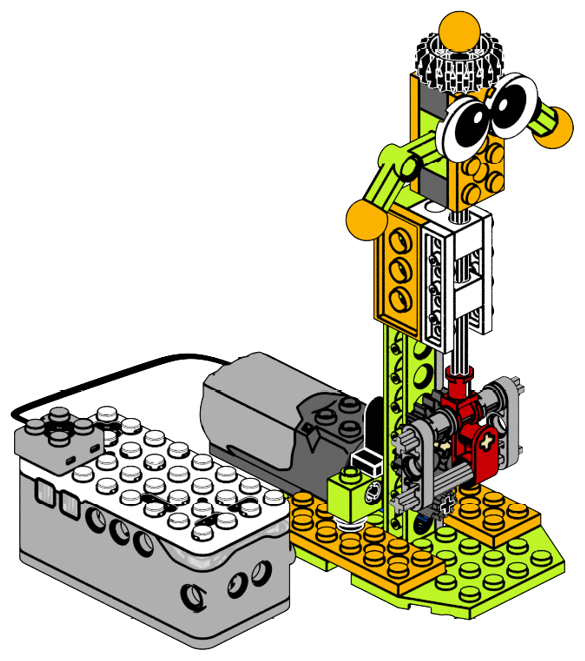 Jumping Yl Man 1 | Robot Master Standard STEM Kit | Makerzoid