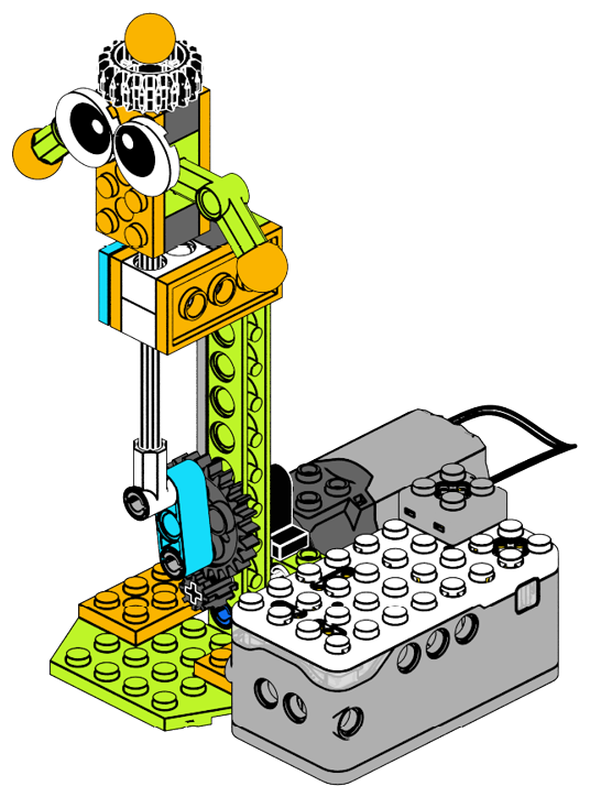 Jumping Yl Man 2 | Robot Master Standard STEM Kit | Makerzoid