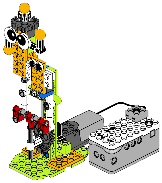 Jumping Yl Man 4 | Robot Master Standard STEM Kit | Makerzoid