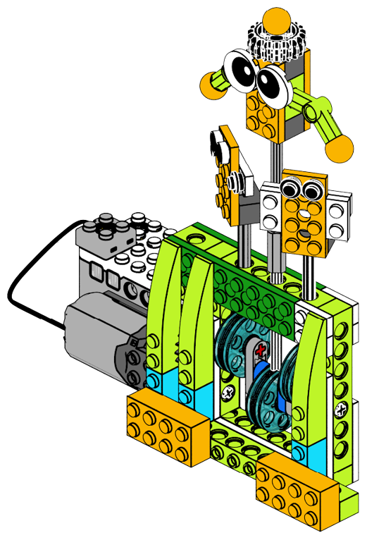 Jumping Yl Man 6 | Robot Master Standard STEM Kit | Makerzoid