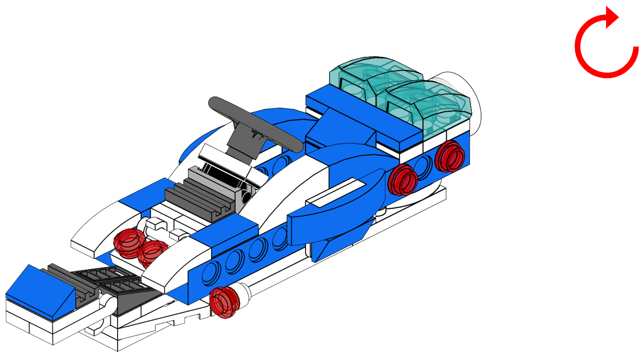Speedboat | STEM-набір Fun Building Blocks | Makerzoid
