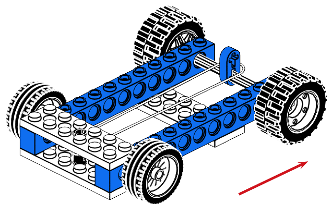 Spring Car 1 | STEM-набір Fun Building Blocks | Makerzoid