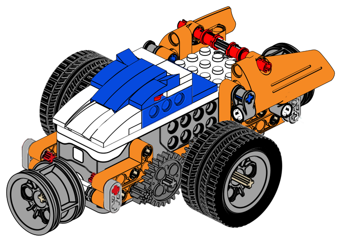 Jet Car | STEM-набір Superbot Educational | Makerzoid