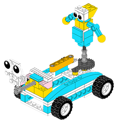 Little Car 4 | Smart Robot Standard STEM Kit | Makerzoid