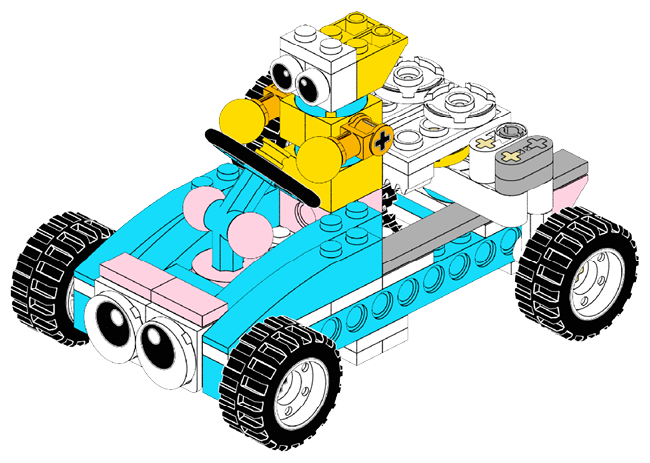 Turning Car | Smart Robot Standard STEM Kit | Makerzoid