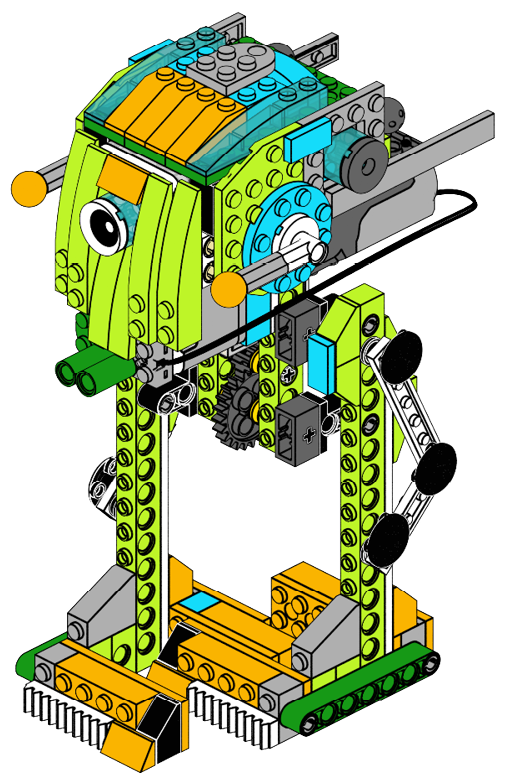 Reconnaissance Walker | Robot Master Premium STEM Kit | Makerzoid