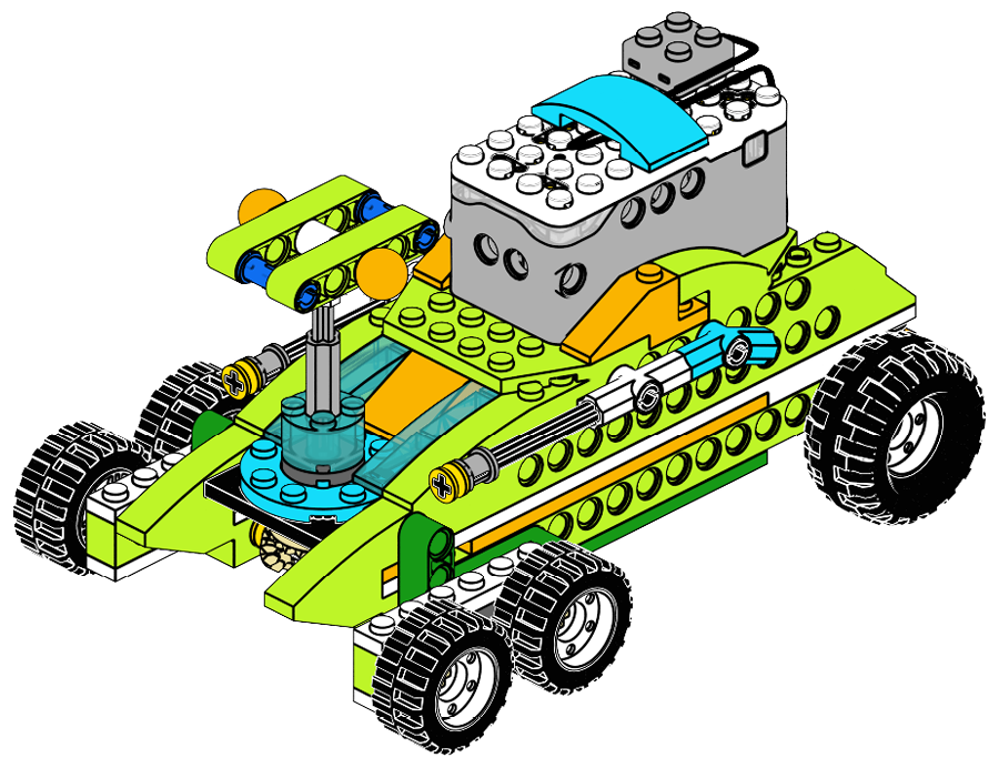 Satellite Car | STEM-набір Robot Master Premium | Makerzoid