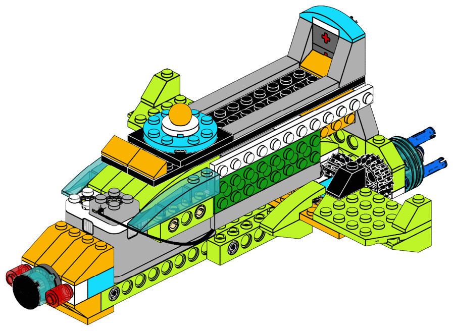 Space Shuttle | STEM-набір Robot Master Premium | Makerzoid