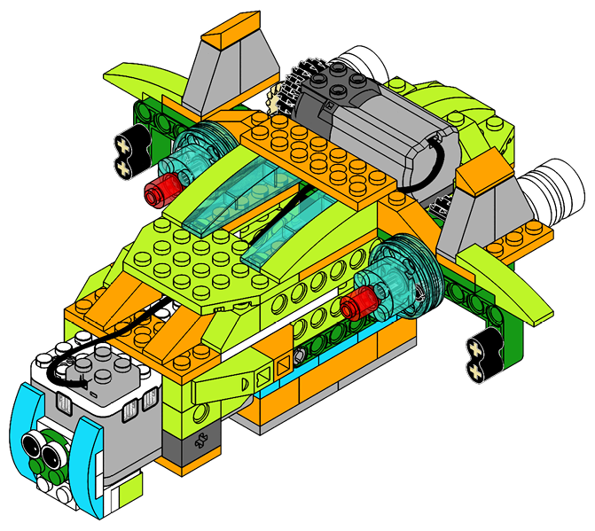 Space Transport Aircraft | Robot Master Premium STEM Kit | Makerzoid
