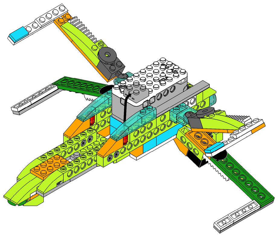 X Fighter | STEM-набір Robot Master Premium | Makerzoid
