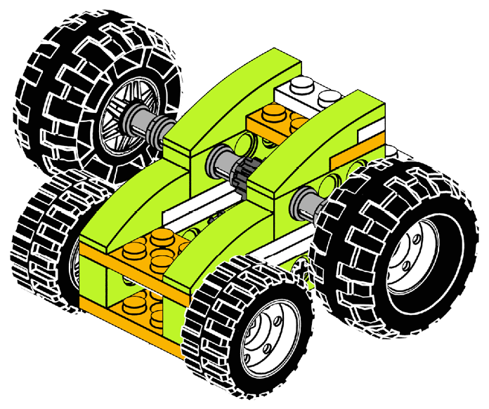 Inertia Car 2 | Robot Master Premium STEM Kit | Makerzoid