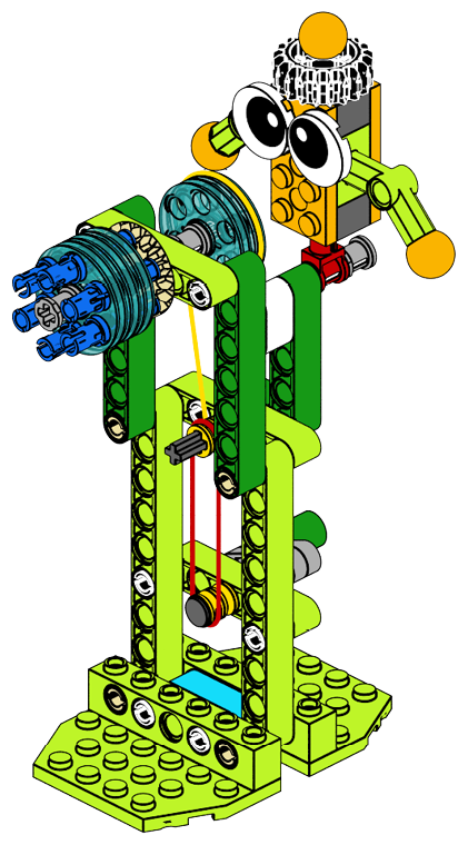 Manual Gatling Gun | Robot Master Premium STEM Kit | Makerzoid