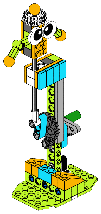 Manual Jumping Yl Man 2 | Robot Master Premium STEM Kit | Makerzoid