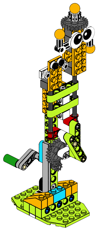 Manual Jumping Yl Man 3 | Robot Master Premium STEM Kit | Makerzoid