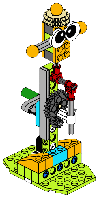 Manual Rocking Yl Man 10 | Robot Master Premium STEM Kit | Makerzoid