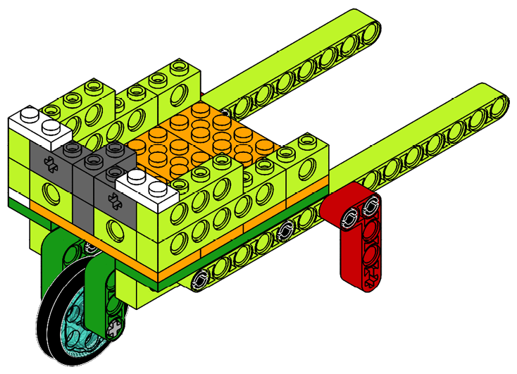 Wheel Barrow | STEM-набір Robot Master Premium | Makerzoid