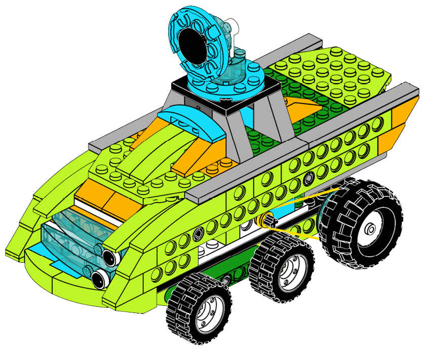 Armoured Vehicle | Robot Master Premium STEM Kit | Makerzoid