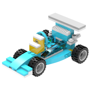 Scretch Race Car | STEM-набір Smart Robot Premium | Makerzoid